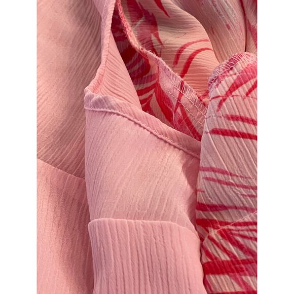 White Stag Pink layered tank and overshirt 2X   18W/20W - Picture 4 of 5